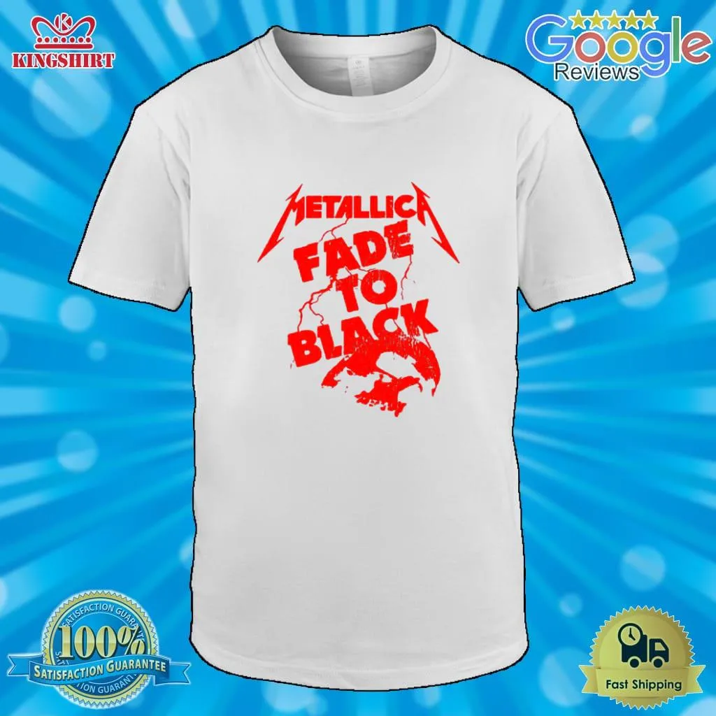 2023 Metallica Fade To Black Shirt