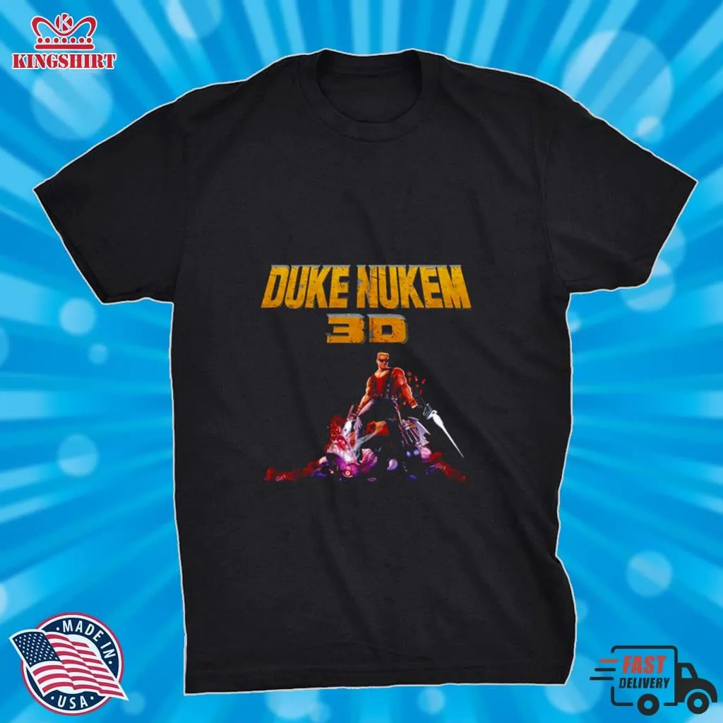 Duke Nuken 3D Wolfenstein 3D Shirt