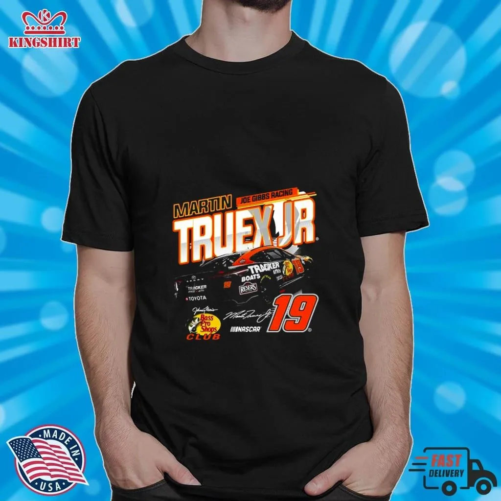 Martin Truex Jr Joe Gibbs Racing Team Collection Speed Signature Shirt Plus Size Trending
