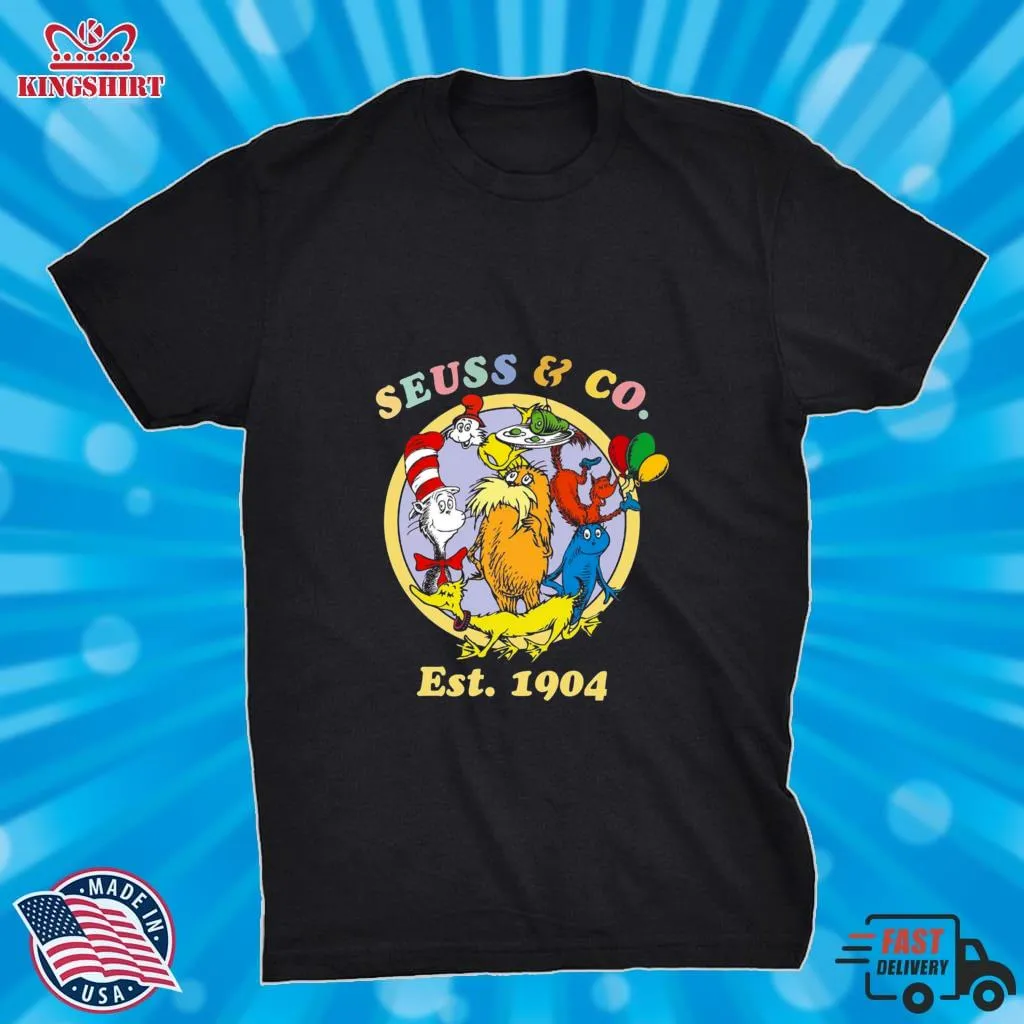 Cat In The Hat Dr Seuss And Co Est 1904 Shirt