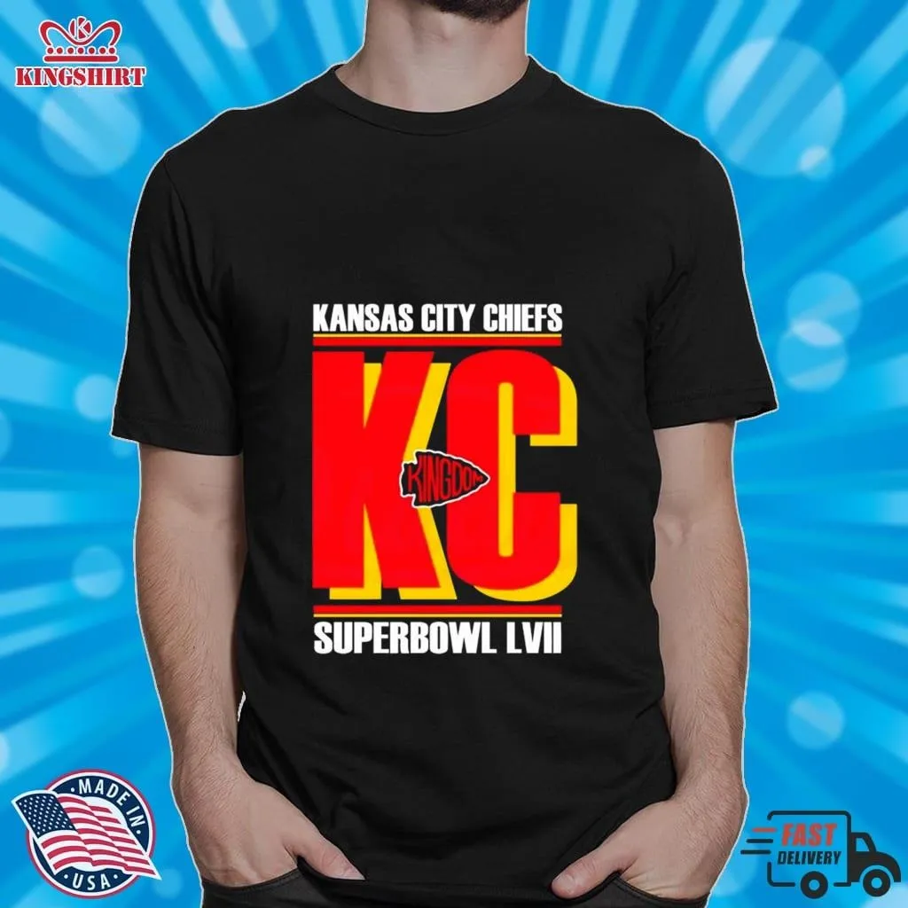 Kc Chiefs Superbowl Lvii Kc Chiefs Logo Shirt Plus Size