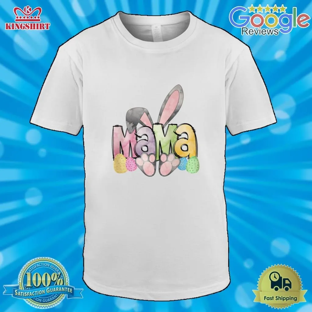 R Doodle Bunny Mama Shirt Unisex Tshirt Mama Mommy Mom Bruh Shirt,Dad