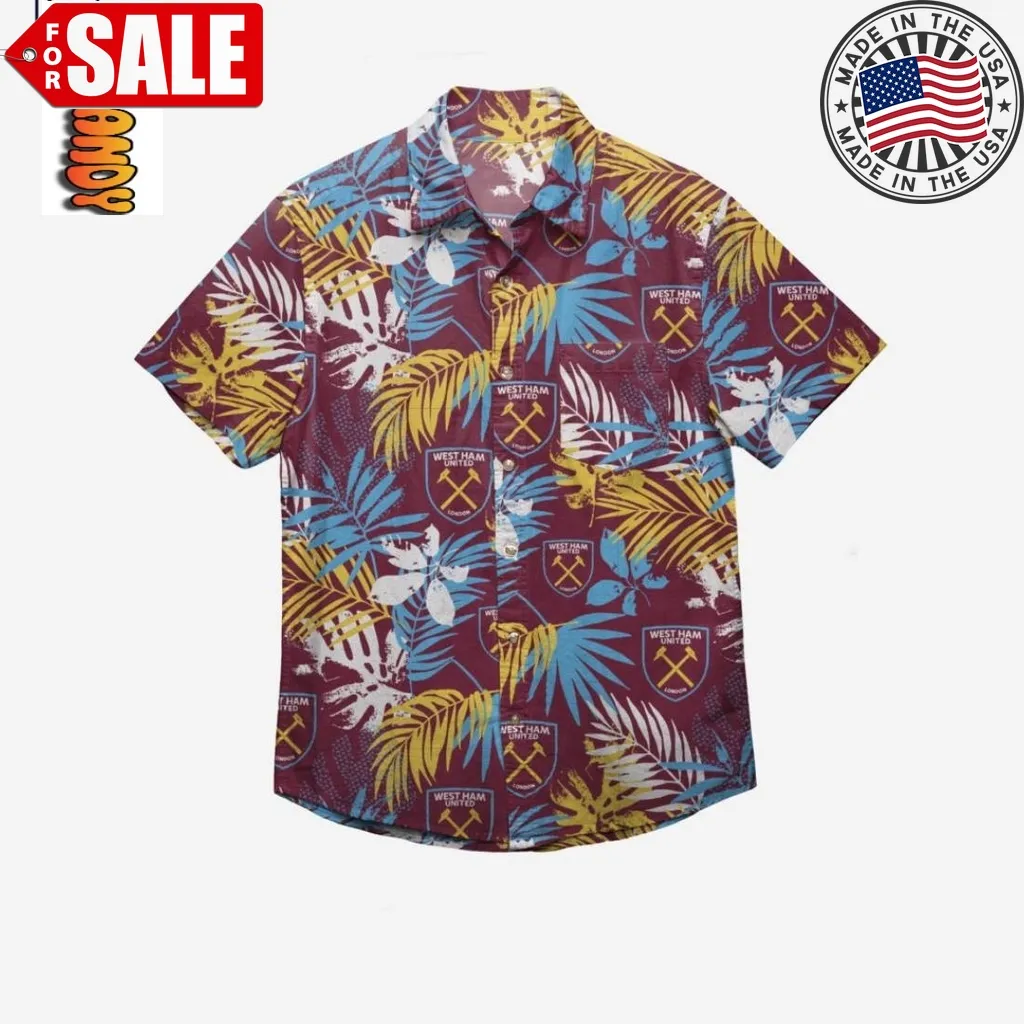 West Ham United Fc 3D Hawaiian Shirt