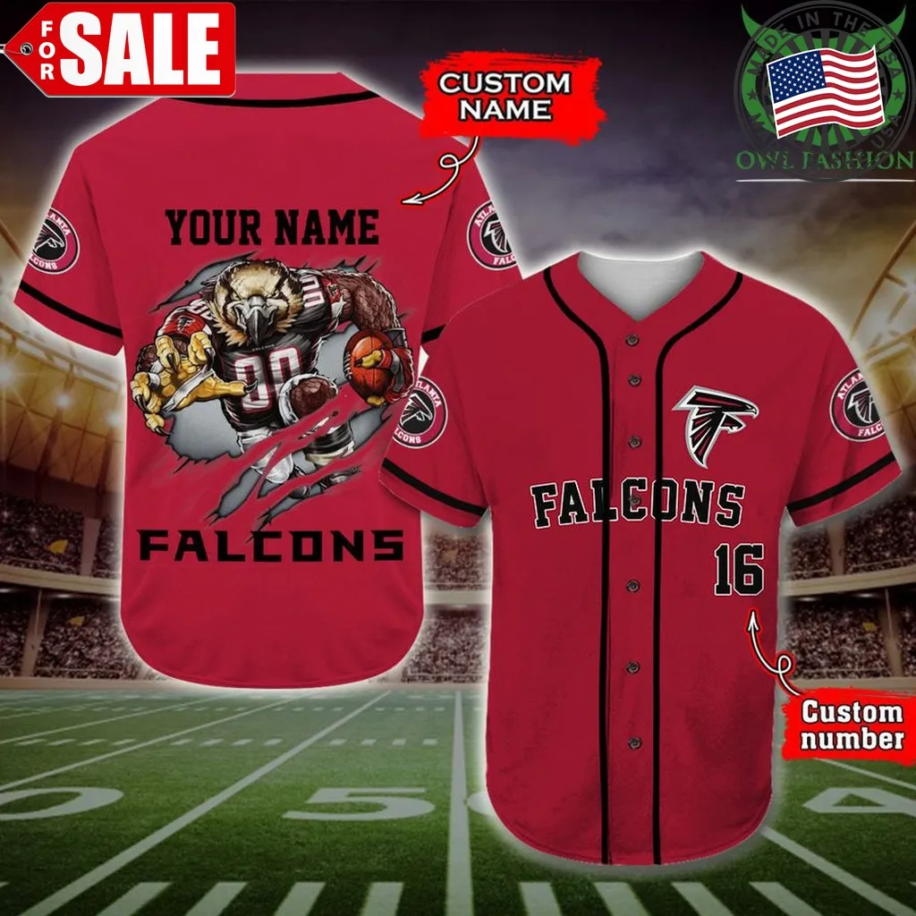custom atlanta falcons jersey