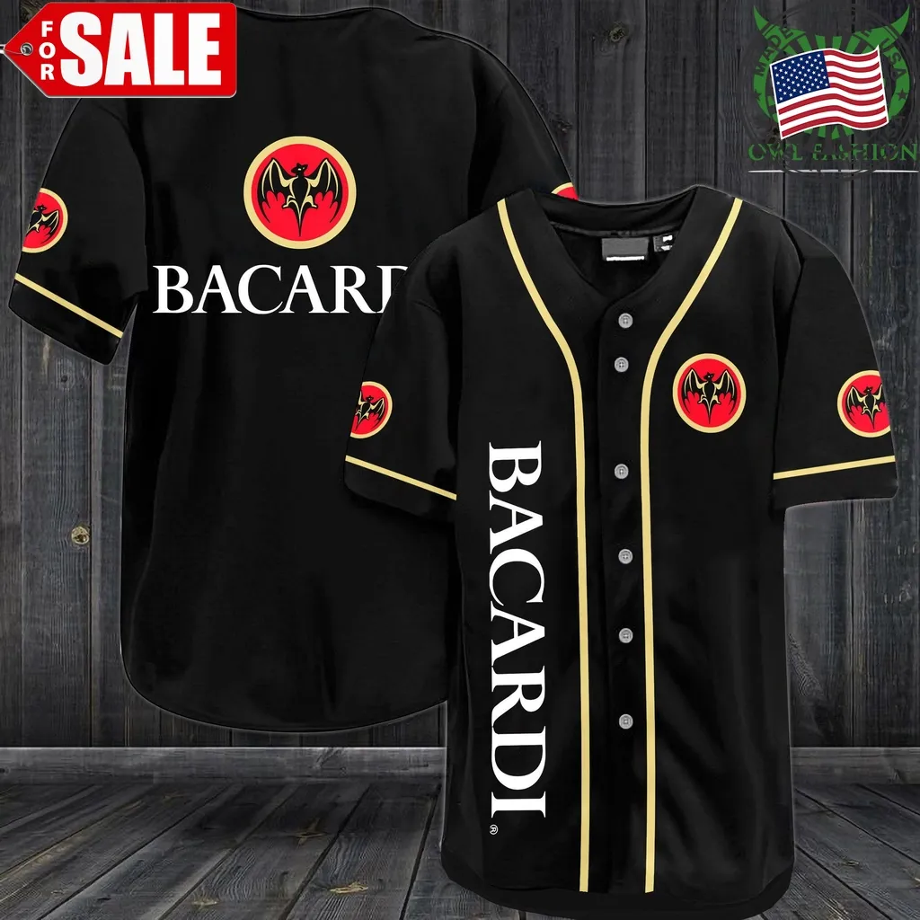 Bacardi Baseball Jersey Shirt Unisex Baseball,Dad