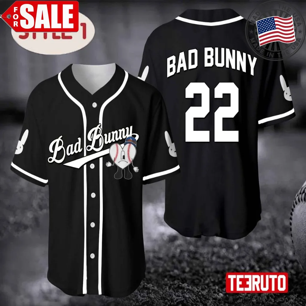 Bad Bunny 22 Un Verano Sin Ti Exclusive Unisex 3D Baseball Jersey Dad