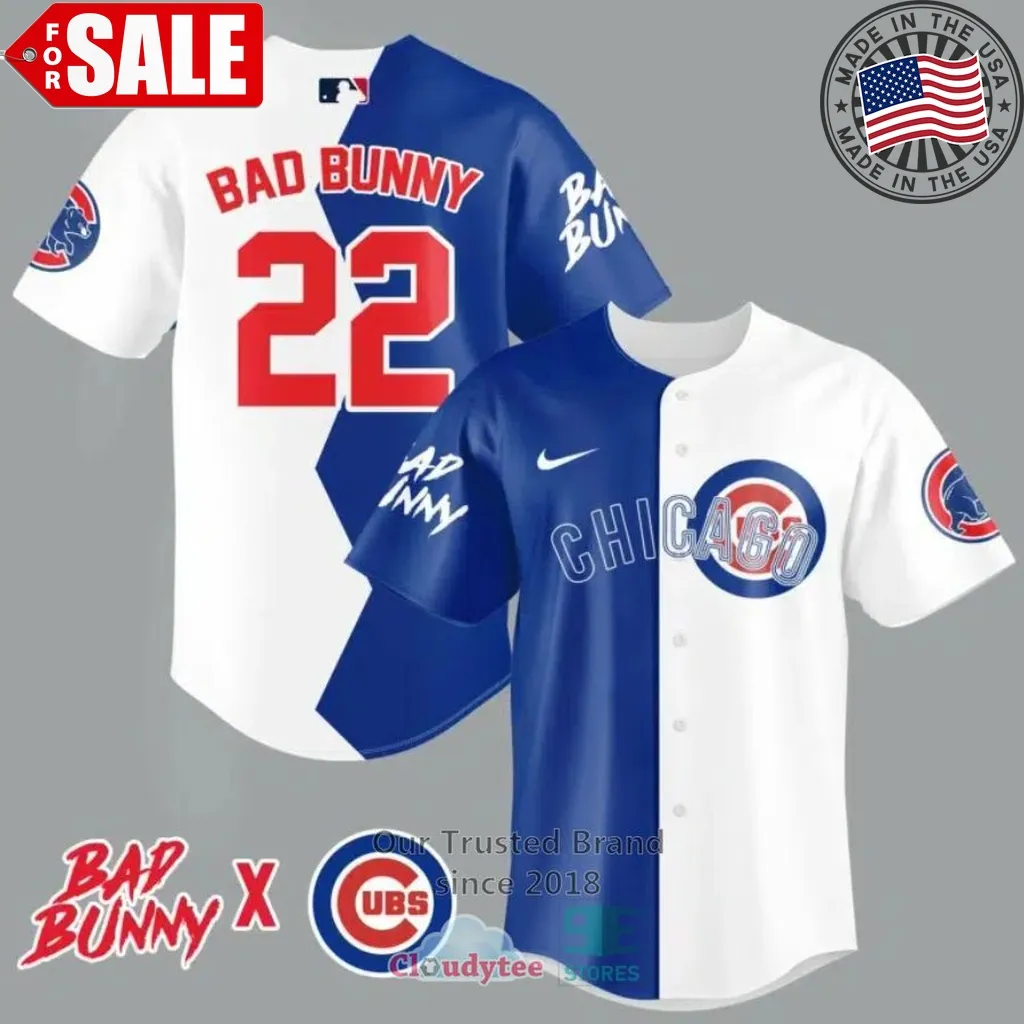 Bad Bunny Baseball Jersey Puerto Rico Baseball Outfit For Bad Bunnyy Lovers  - T-shirts Low Price
