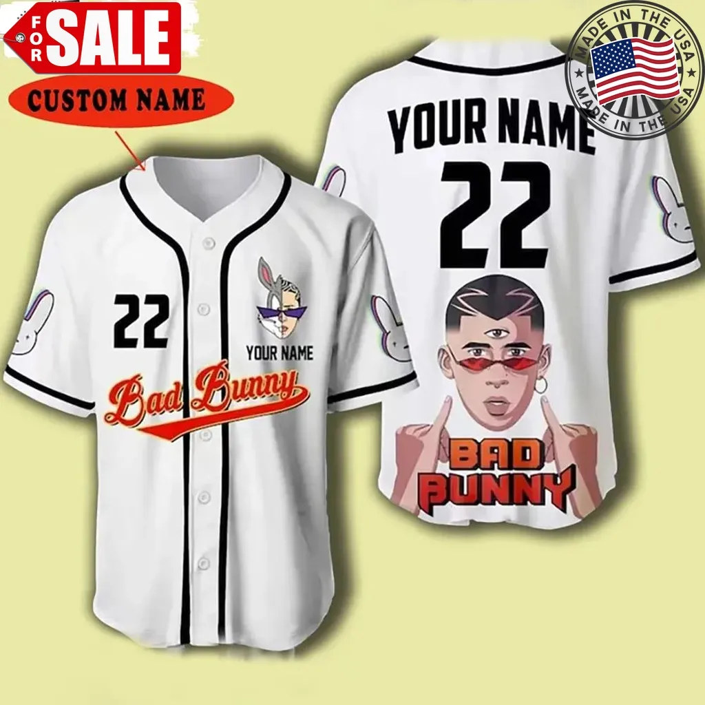 Bad Bunny Baseball Jersey Un Verano Sin Ti Jersey Cool Graphic Gifts Unisex Trending