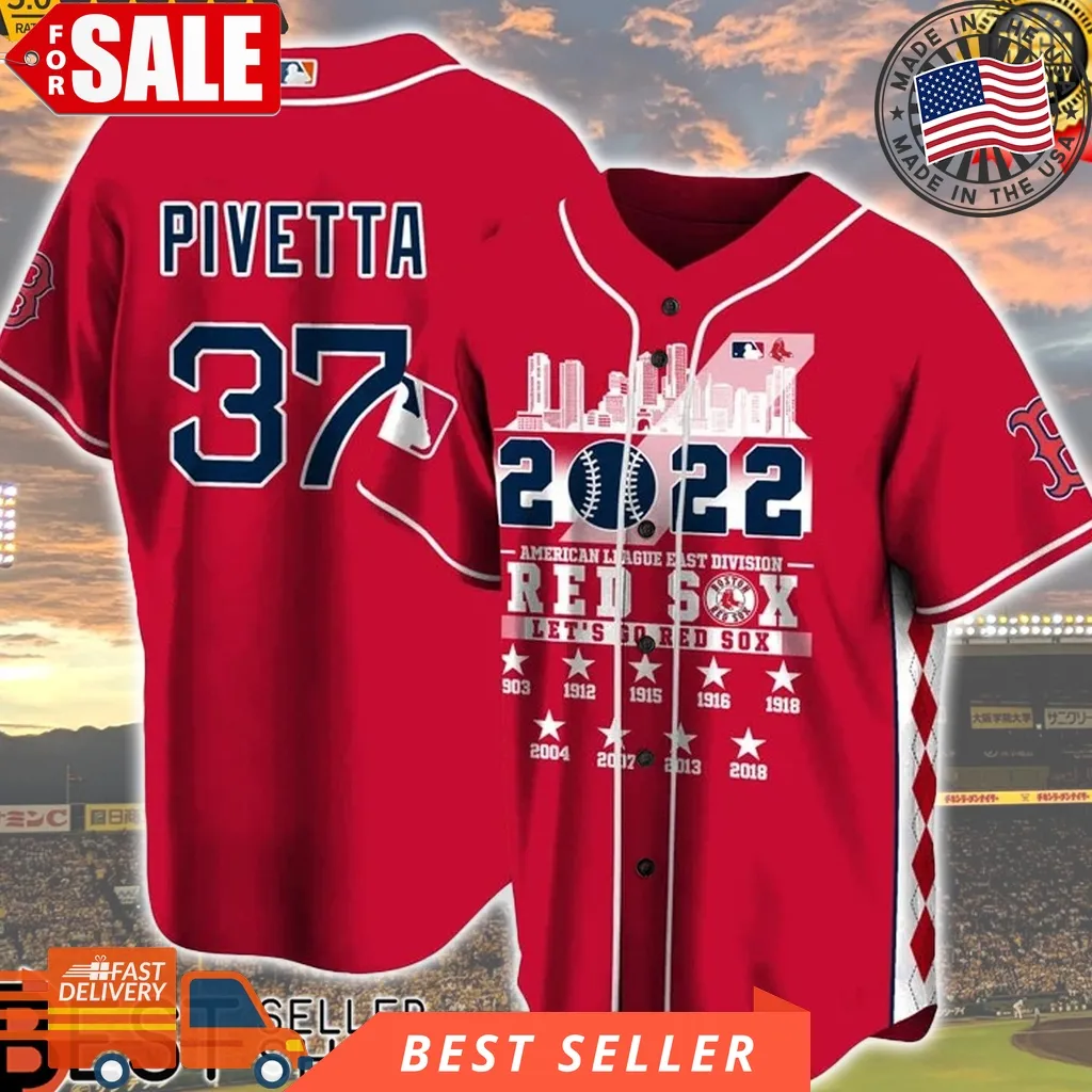 Boston Red Sox Mlb Baseball Jersey Personalized Shirt
