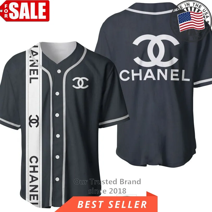 Chanel Logo Baseball Jersey