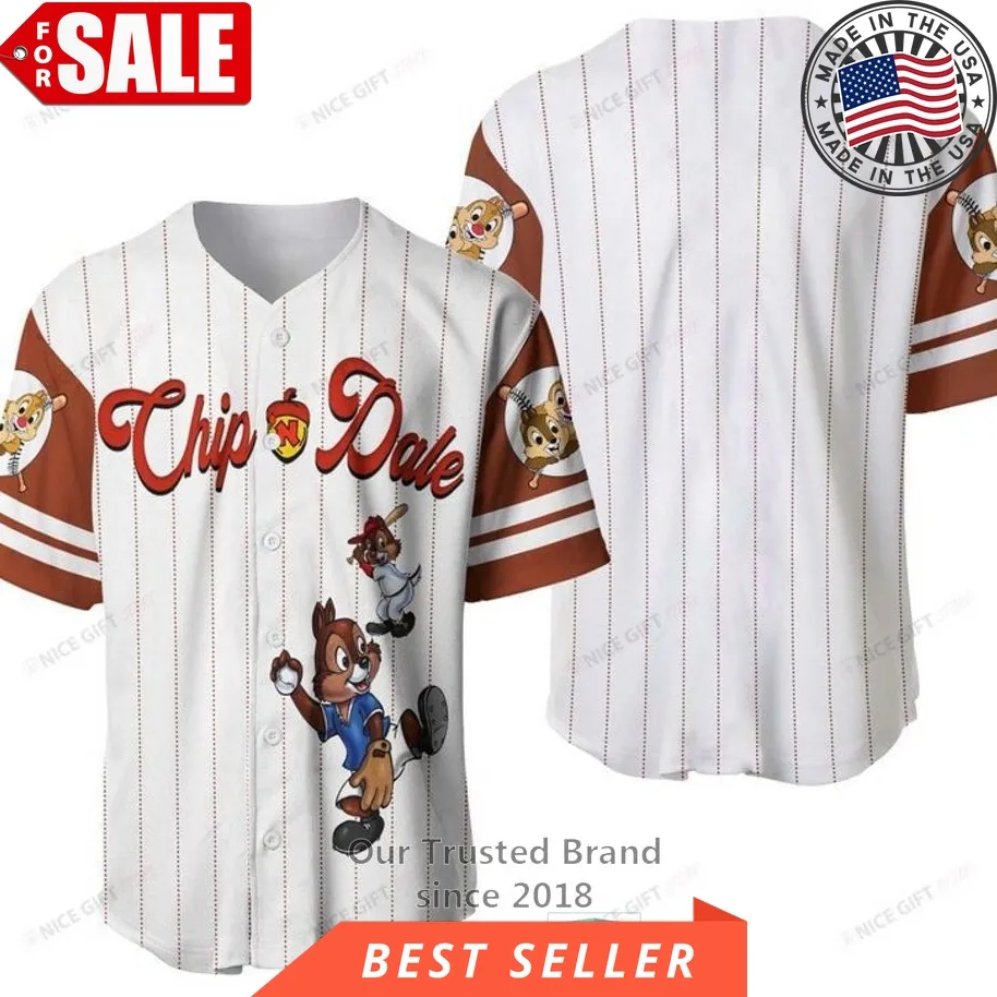 Chipmunks Baseball Jersey Shirt