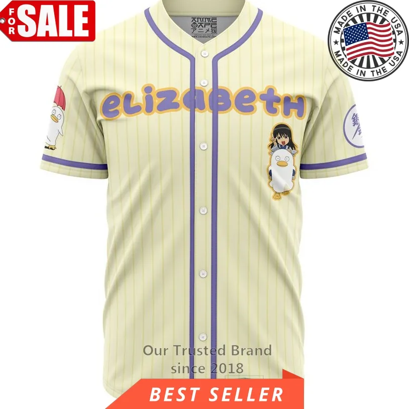 Cosmic Elizabeth Gintama Baseball Jersey
