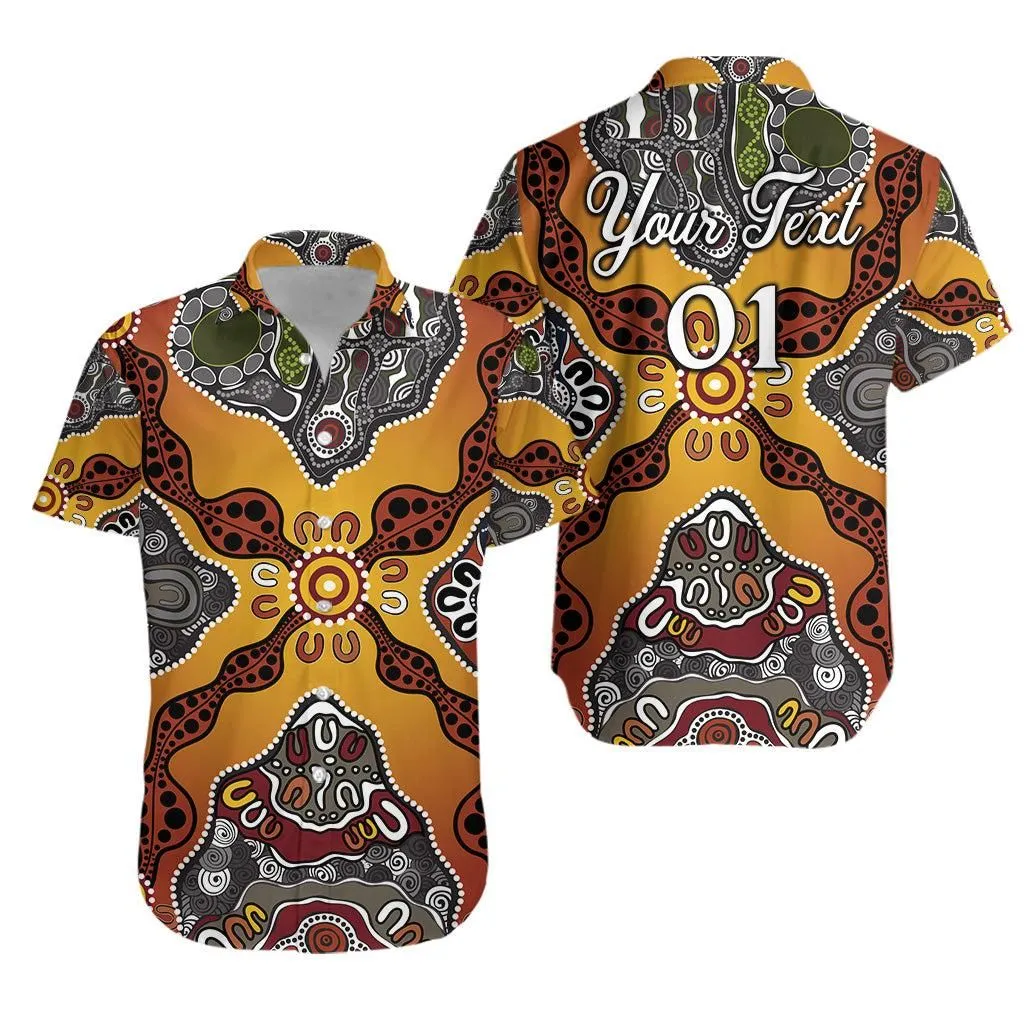 (Custom Personalised) Aboriginal Art Special Vibes Hawaiian Shirt Indigenous Lt8_1