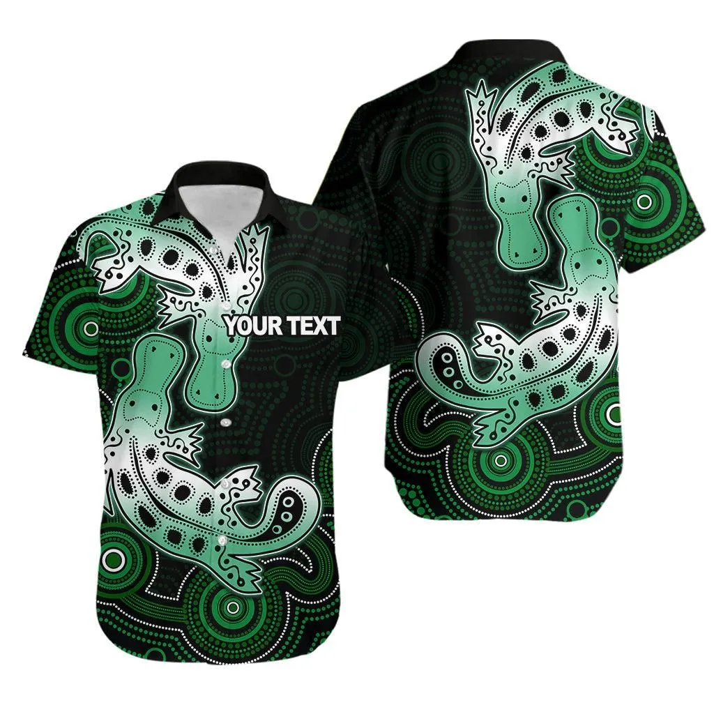 (Custom Personalised) Aboriginal Platypus Hawaiian Shirt Dot Patterns Style No3 Lt6_1