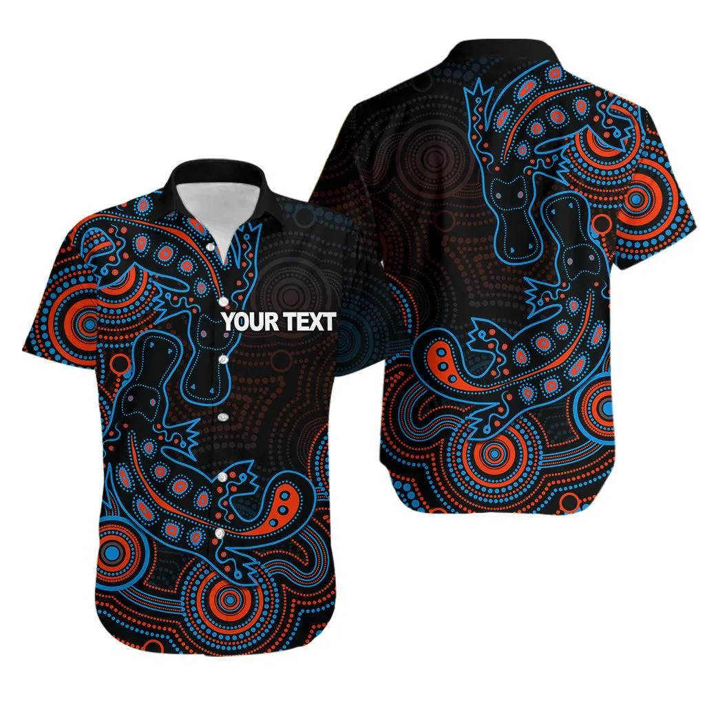 (Custom Personalised) Aboriginal Platypus Hawaiian Shirt Dot Patterns Style No4 Lt6_1
