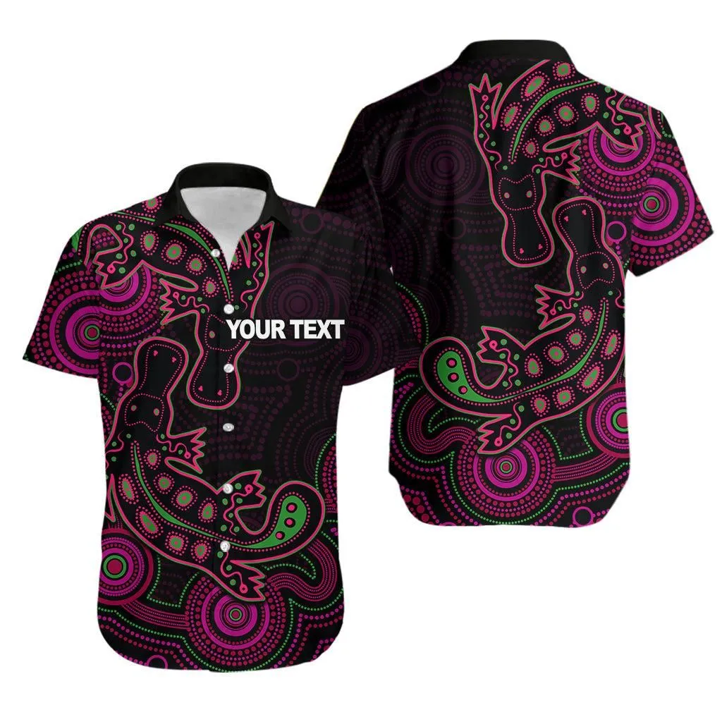 (Custom Personalised) Aboriginal Platypus Hawaiian Shirt Dot Patterns Style No5 Lt6_1