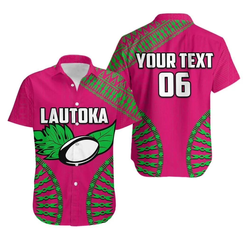 (Custom Personalised And Number) Lautoka Fiji Rugby Hawaiian Shirt Lt6_1