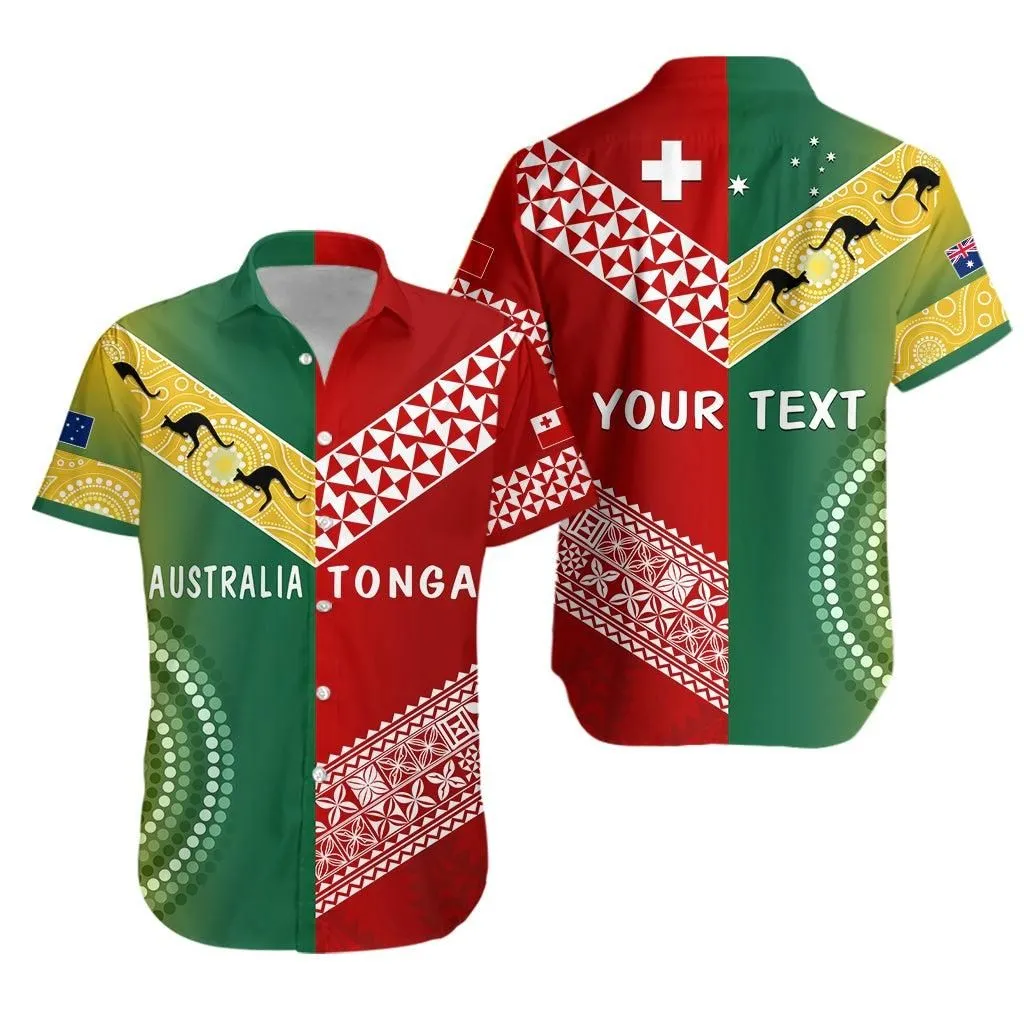 (Custom Personalised) Australia And Tonga Hawaiian Shirt Version Special Lt13_1