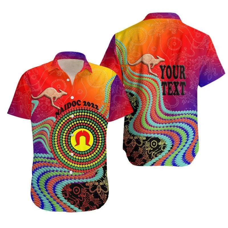 (Custom Personalised) Australian Naidoc Week 2022 Hawaiian Shirt Indigenous Style Lt9_0