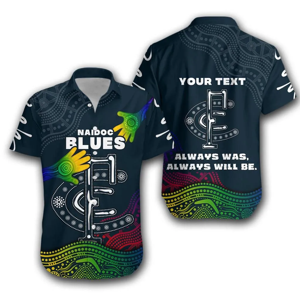 (Custom Personalised) Blues Naidoc Week Hawaiian Shirt Aboriginal Special Style Lt16_1