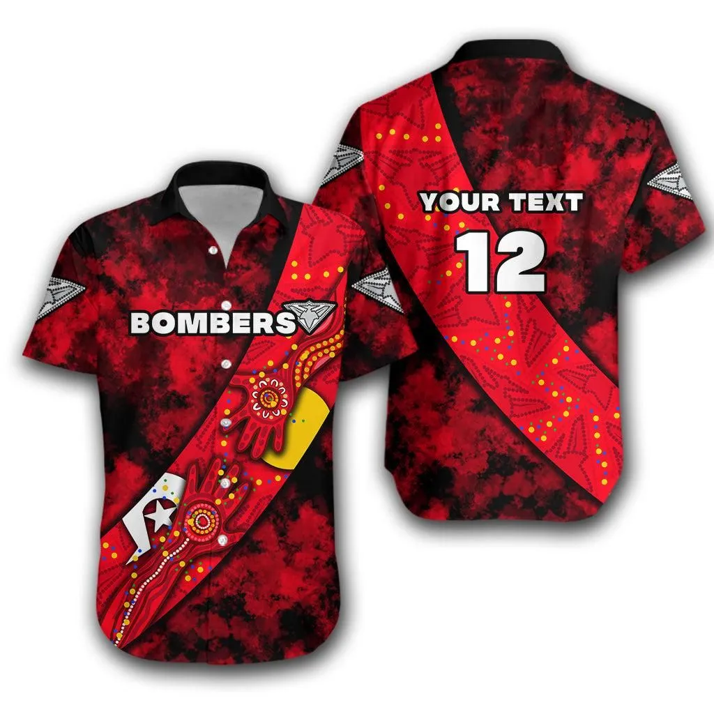 (Custom Personalised) Bombers Naidoc Week Hawaiian Shirt Essendon Aboriginal Special Version Lt16_1