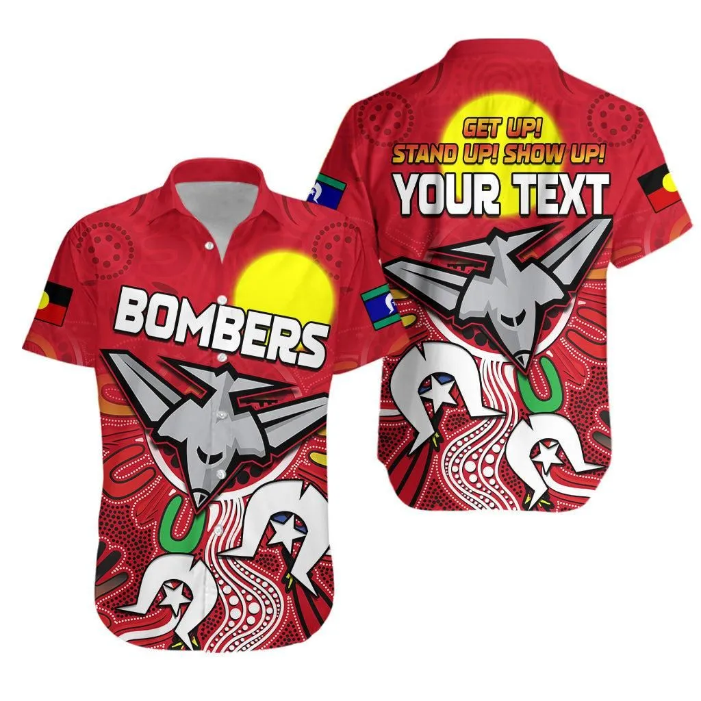(Custom Personalised) Bombers Naidoc Week Hawaiian Shirt Essendon Football Aboriginal Lt13_0
