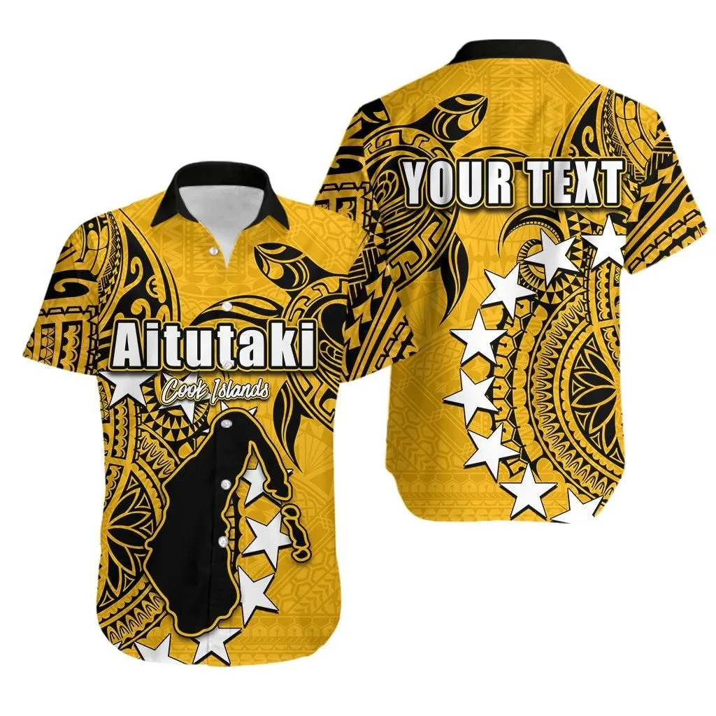 (Custom Personalised) Cook Islands Hawaiian Shirt Aitutaki Lt6_1