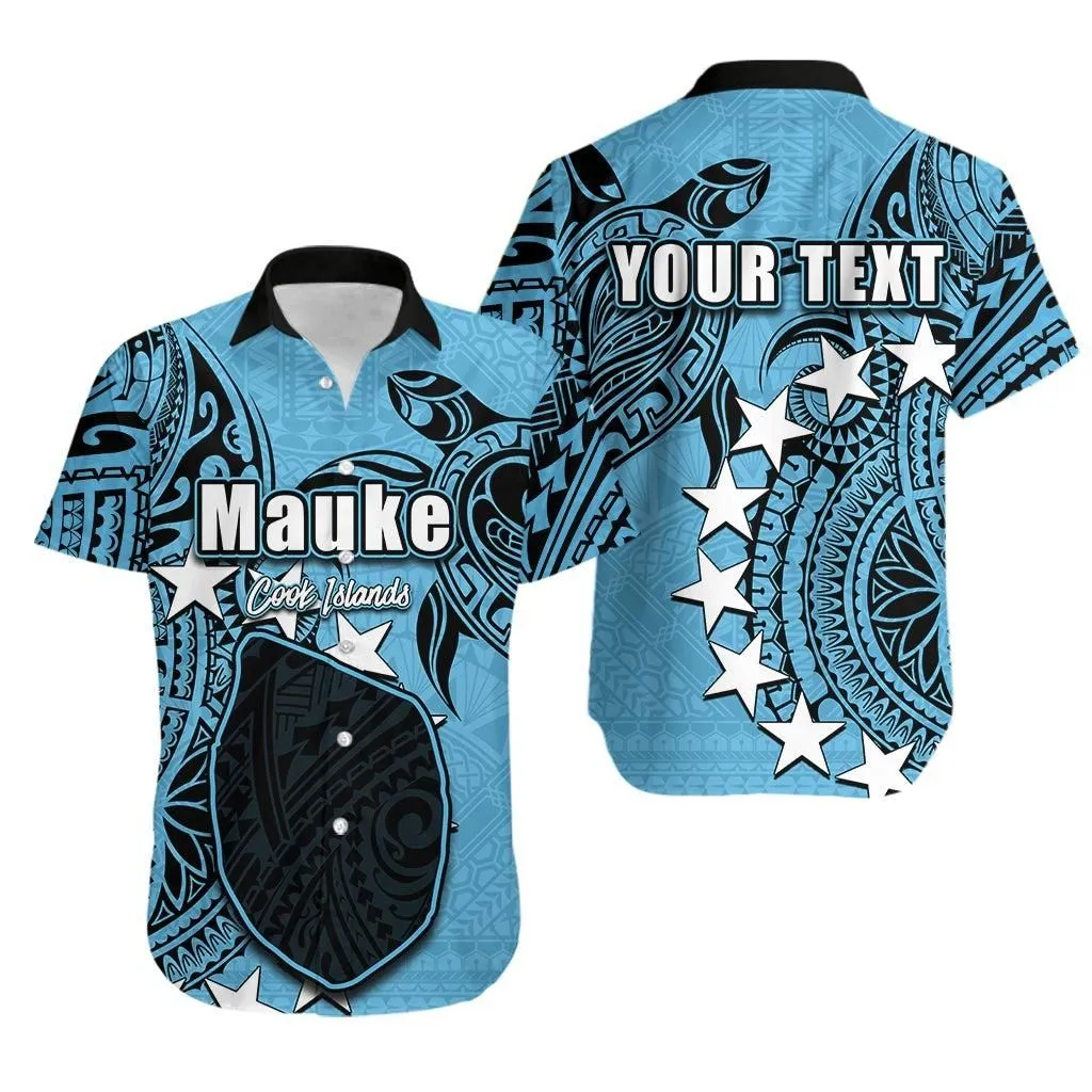 (Custom Personalised) Cook Islands Hawaiian Shirt Mauke Lt6_1