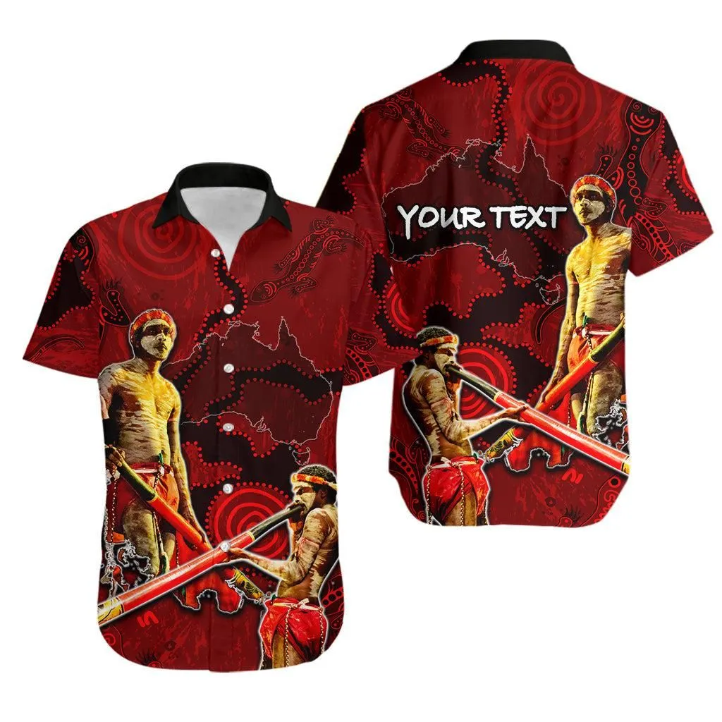 (Custom Personalised) Didgeridoo Hawaiian Shirt Aboriginal Lt6_1