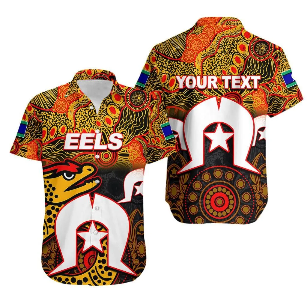(Custom Personalised) Eels Torres Strait Islanders Mix Aboriginal Hawaiaan Shirt No2 Lt6_1