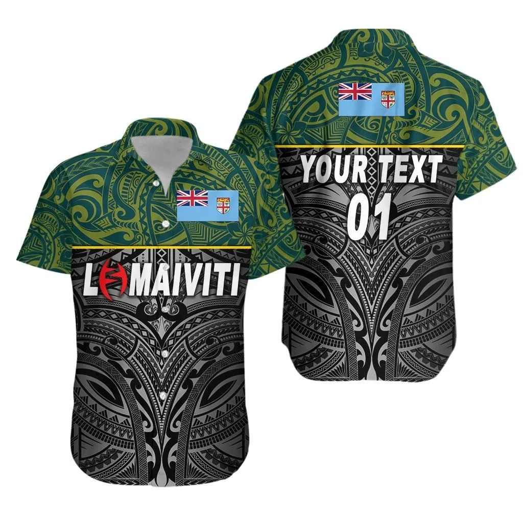 (Custom Personalised) Fiji Lomaiviti Rugby Hawaiian Shirt Original Style, Custom Text And Number Lt8_1