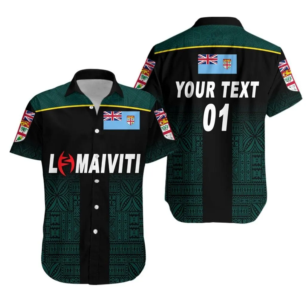 (Custom Personalised) Fiji Lomaiviti Rugby Hawaiian Shirt Simple Vibes, Custom Text And Number Lt8_1