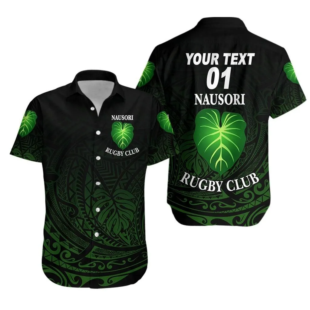 (Custom Personalised) Fiji Nausori Rugby Hawaiian Shirt Original Style, Custom Text And Number Lt8_1