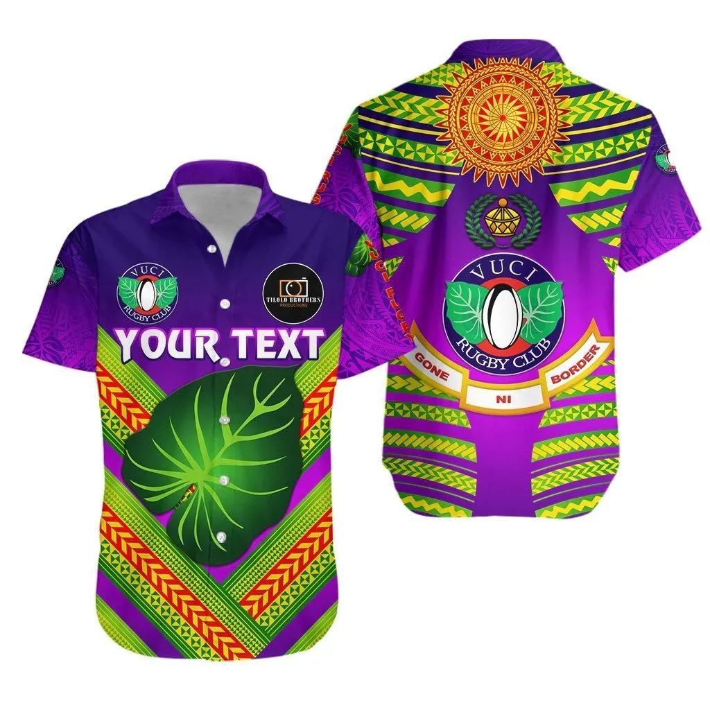 (Custom Personalised) Fiji Vuci Rugby Club Hawaiian Shirt Creative Style   Purple Lt8_1