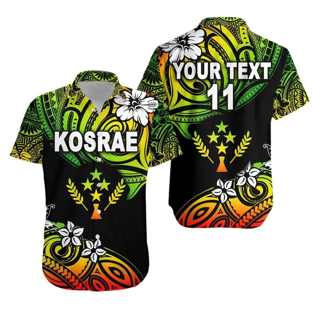(Custom Personalised) Fsm Kosrae Hawaiian Shirt Unique Vibes   Reggae Lt8_1