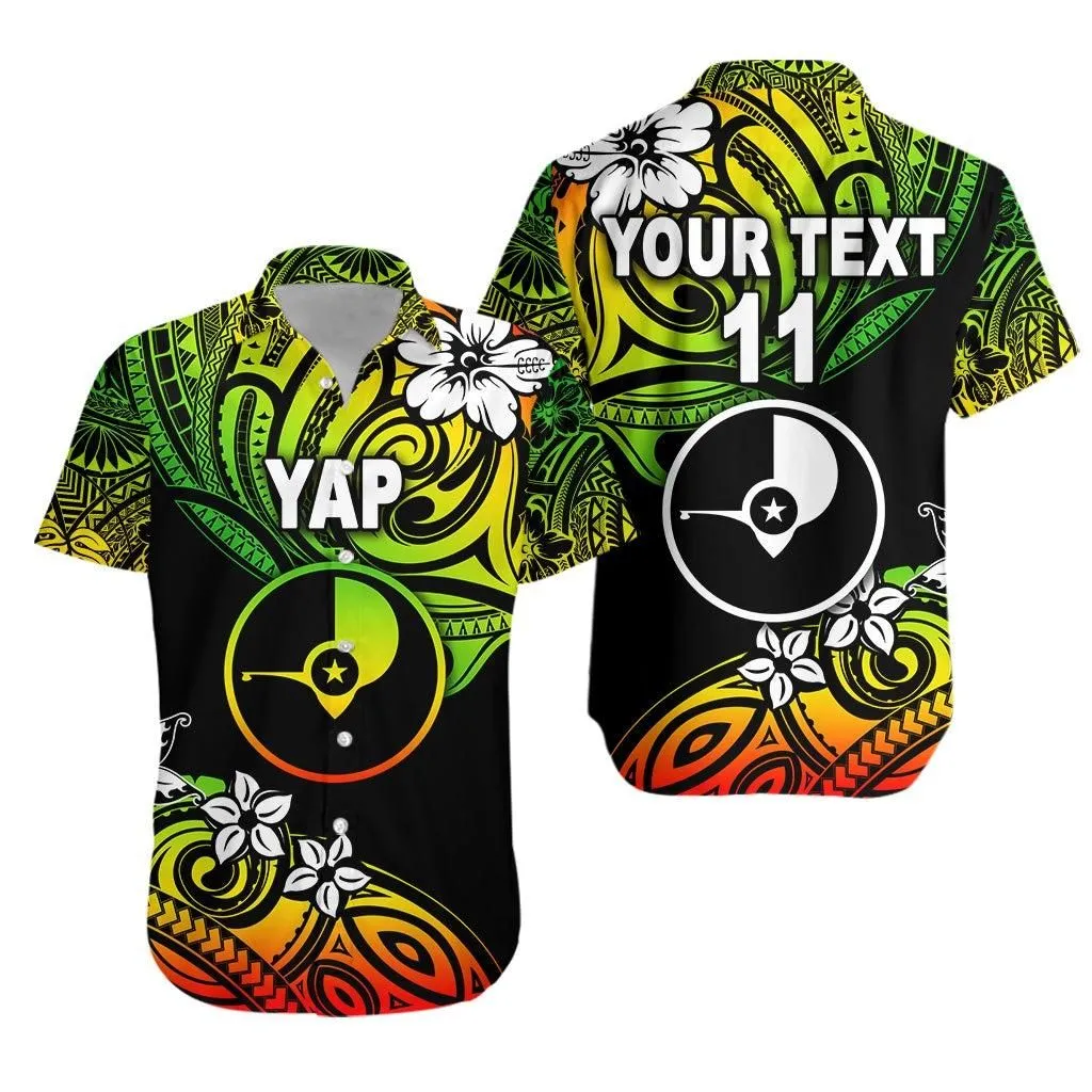(Custom Personalised) Fsm Yap Hawaiian Shirt Unique Vibes   Reggae Lt8_1