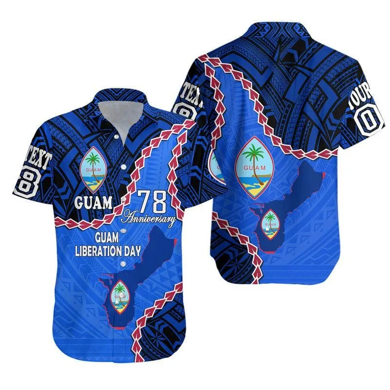 (Custom Personalised) Guam Liberation Day Hawaiian Shirt Basic Seal Lt9_0