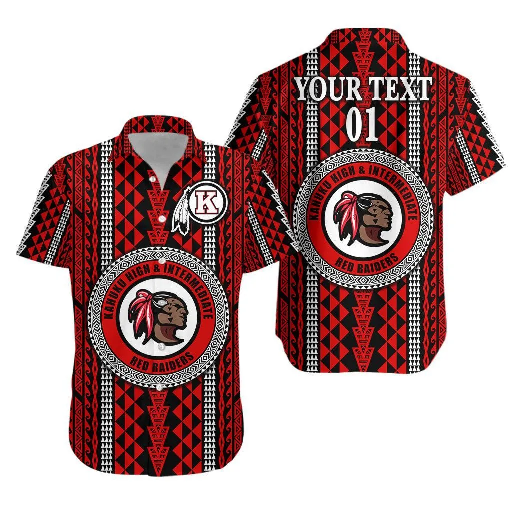 (Custom Personalised) Hawaii Kahuku School Hawaiian Shirt Kahuku High School Simple Style Lt8_1