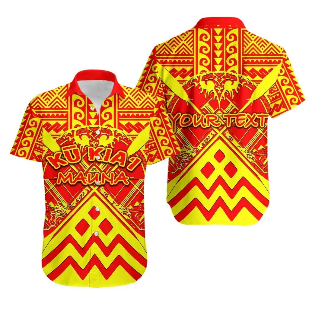 (Custom Personalised) Hawaii Mauna Kea Hawaiian Shirt Lt6_1