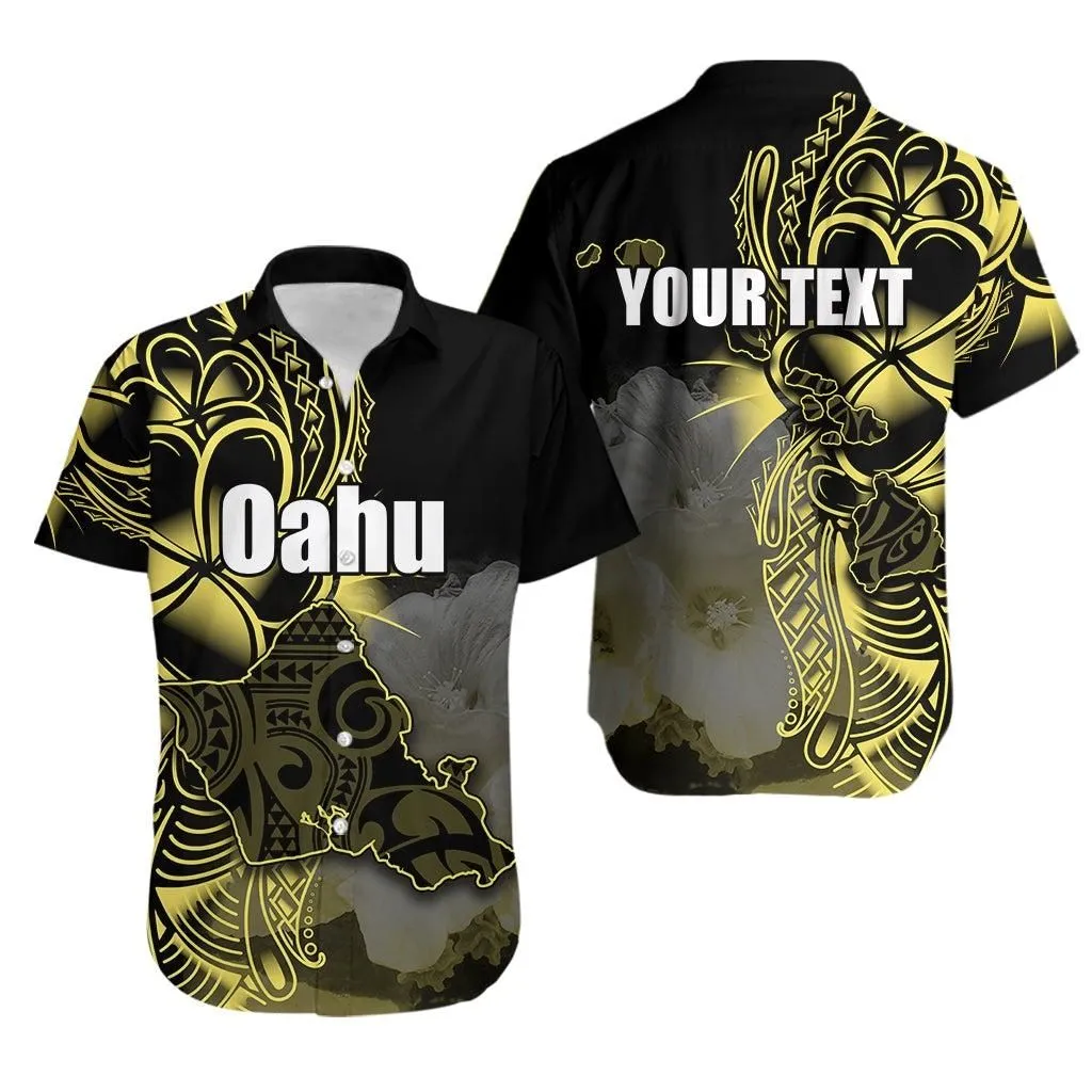 (Custom Personalised) Hawaiian Islands Hawaiian Shirt Oahu Lt6_1