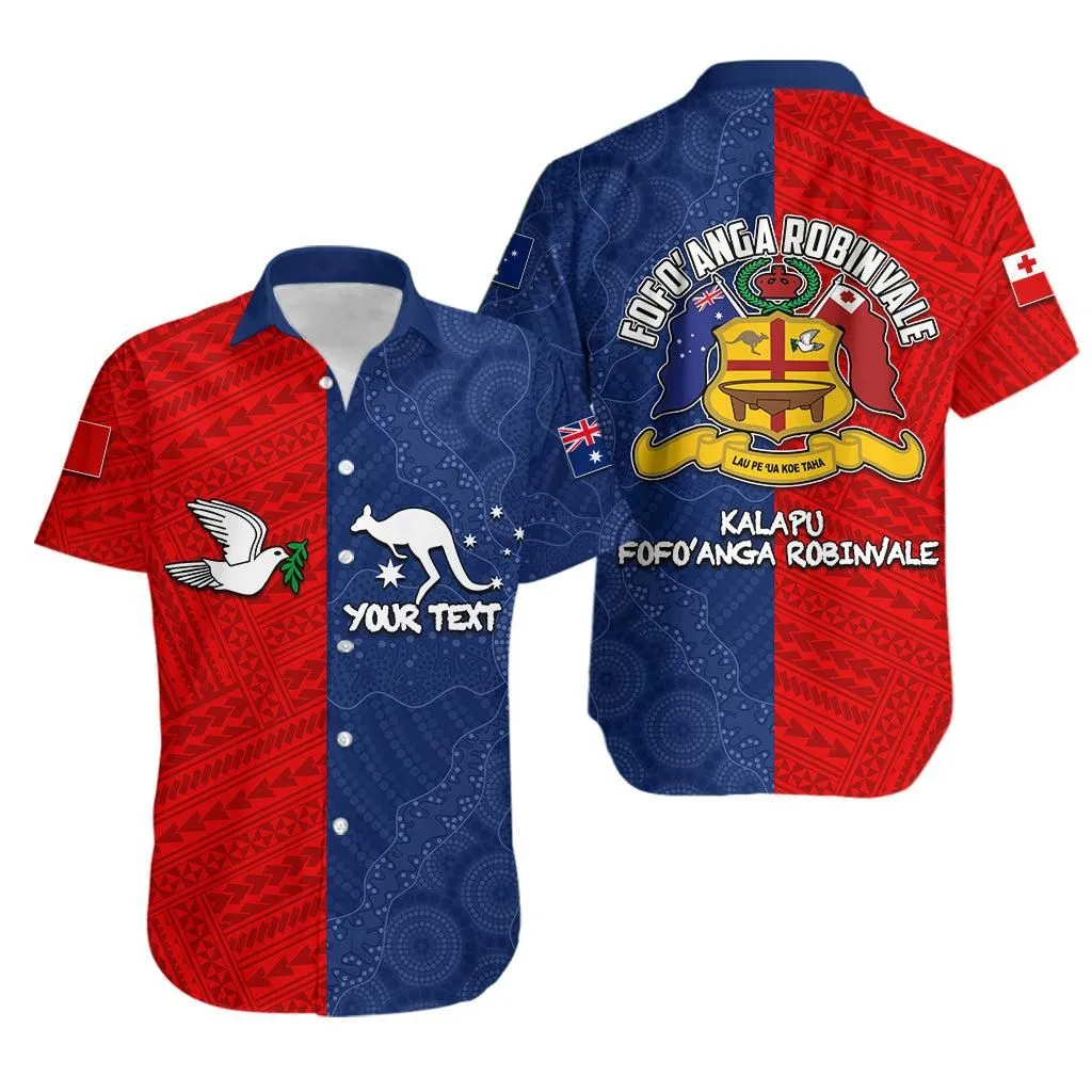 (Custom Personalised) Kalapu Fofoanga Robinvale Hawaiian Shirt Half Style Lt6_1
