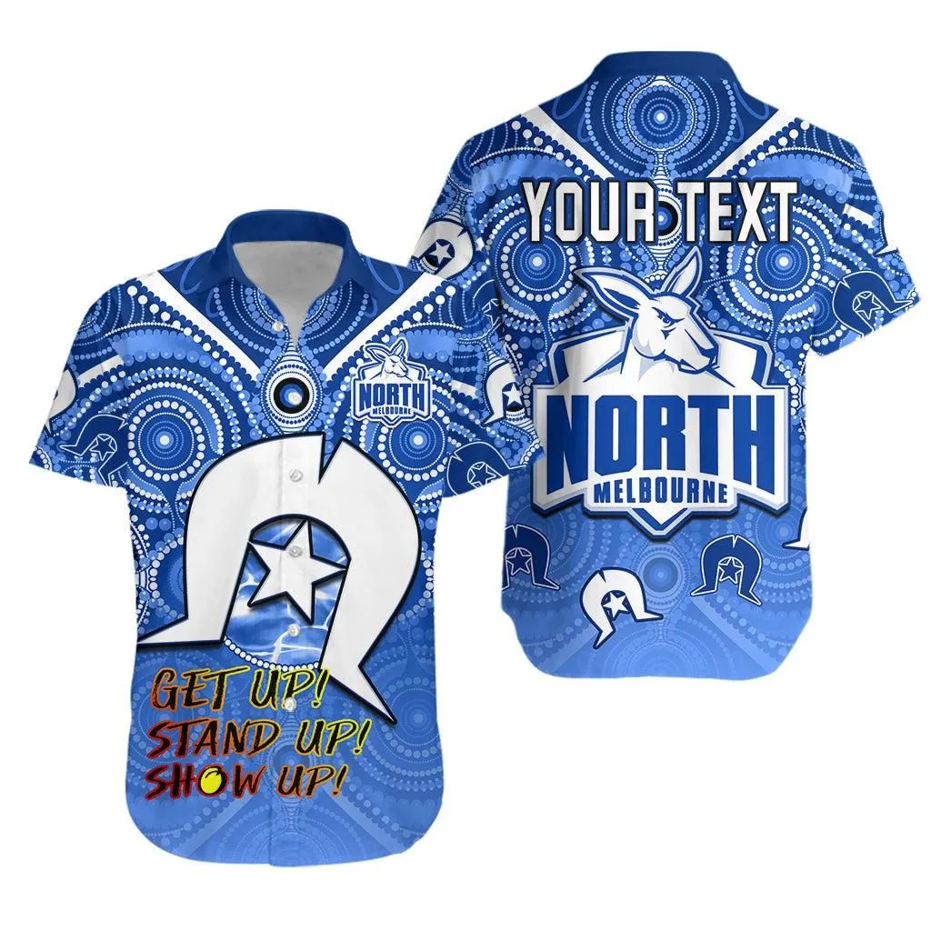(Custom Personalised) Kangaroos Football Naidoc Week Hawaiian Shirt North Melbourne Aboriginal Dhari Lt13_0