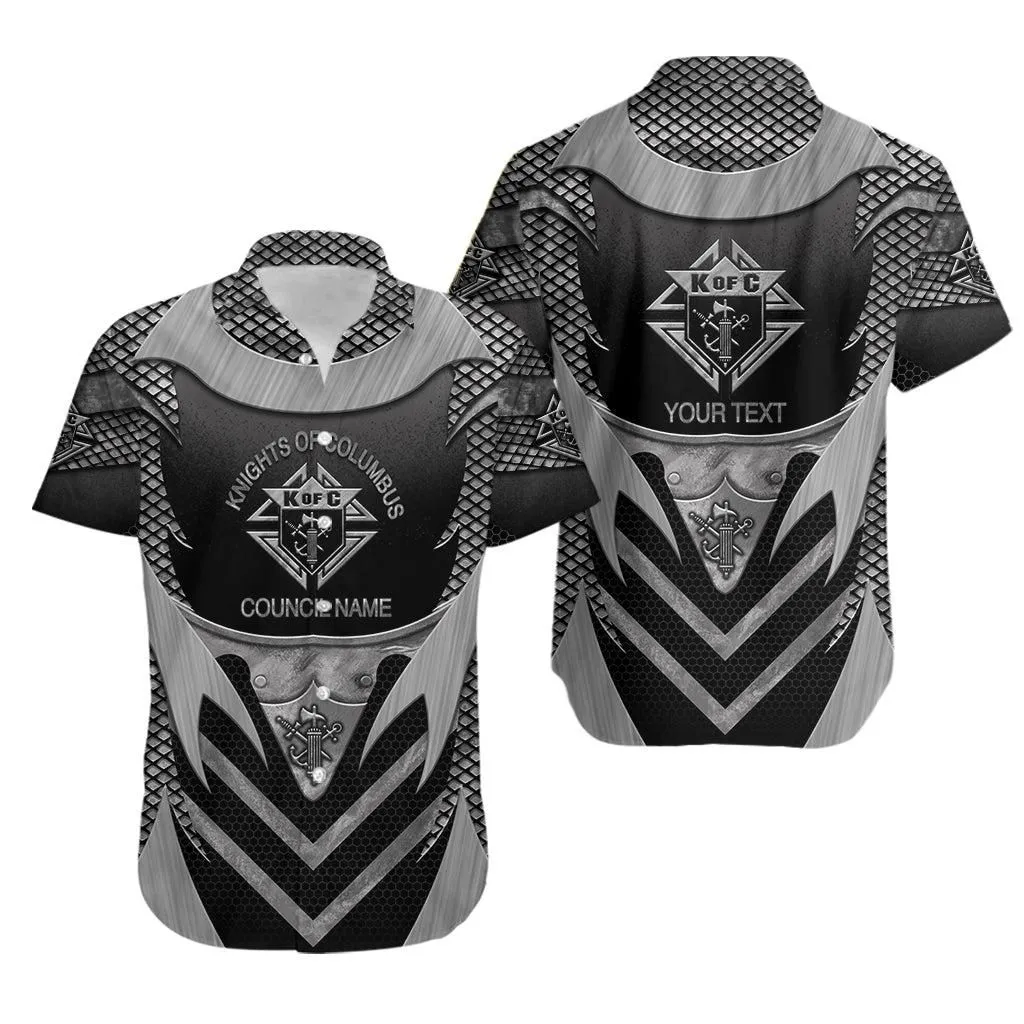 (Custom Personalised) Knights Of Columbus Hawaiian Shirt 3D Style Lt6_0