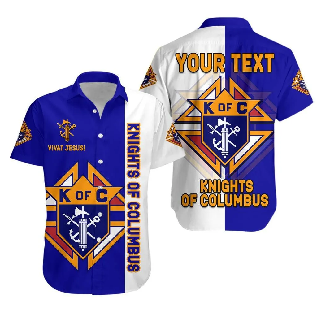 (Custom Personalised) Knights Of Columbus Hawaiian Shirt Half Style Lt13_0