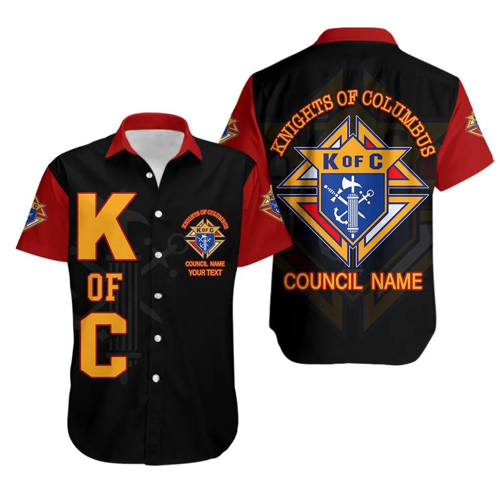 (Custom Personalised) Knights Of Columbus Hawaiian Shirt K Of C Style Lt6_1