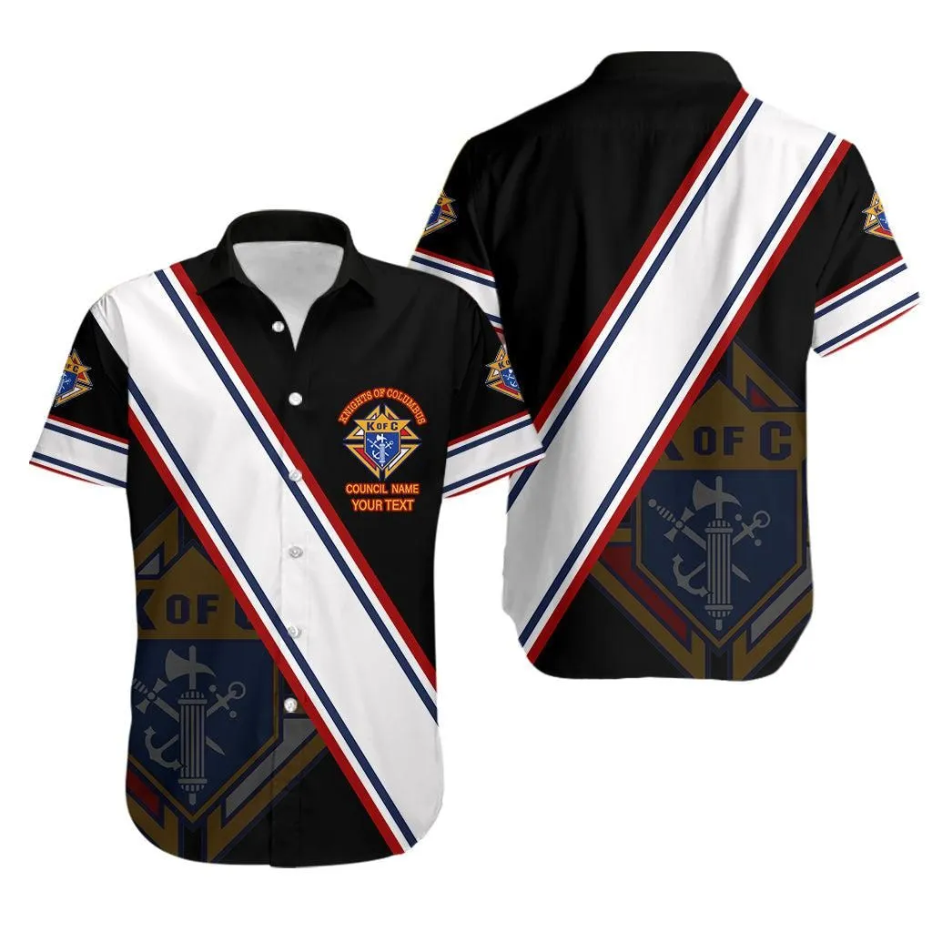 (Custom Personalised) Knights Of Columbus Hawaiian Shirt The Catholic Church Style Lt6_1