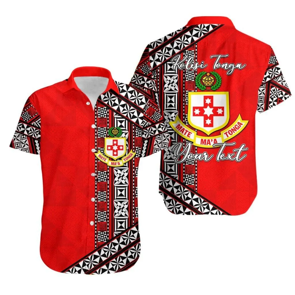 (Custom Personalised) Kolisi Tonga Hawaiian Shirt Tonga Patterns Style Lt6_1