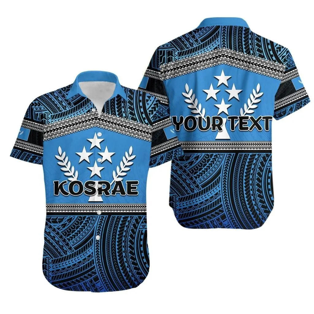 (Custom Personalised) Kosrae Hawaiian Shirt Polynesian Patterns Lt6_1