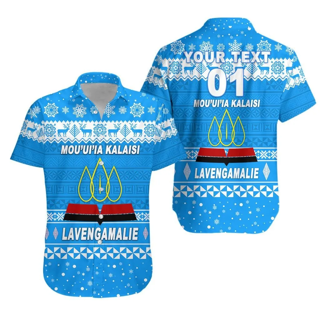 (Custom Personalised) Lavengamalie College Christmas Hawaiian Shirt Simple Style Lt8_1