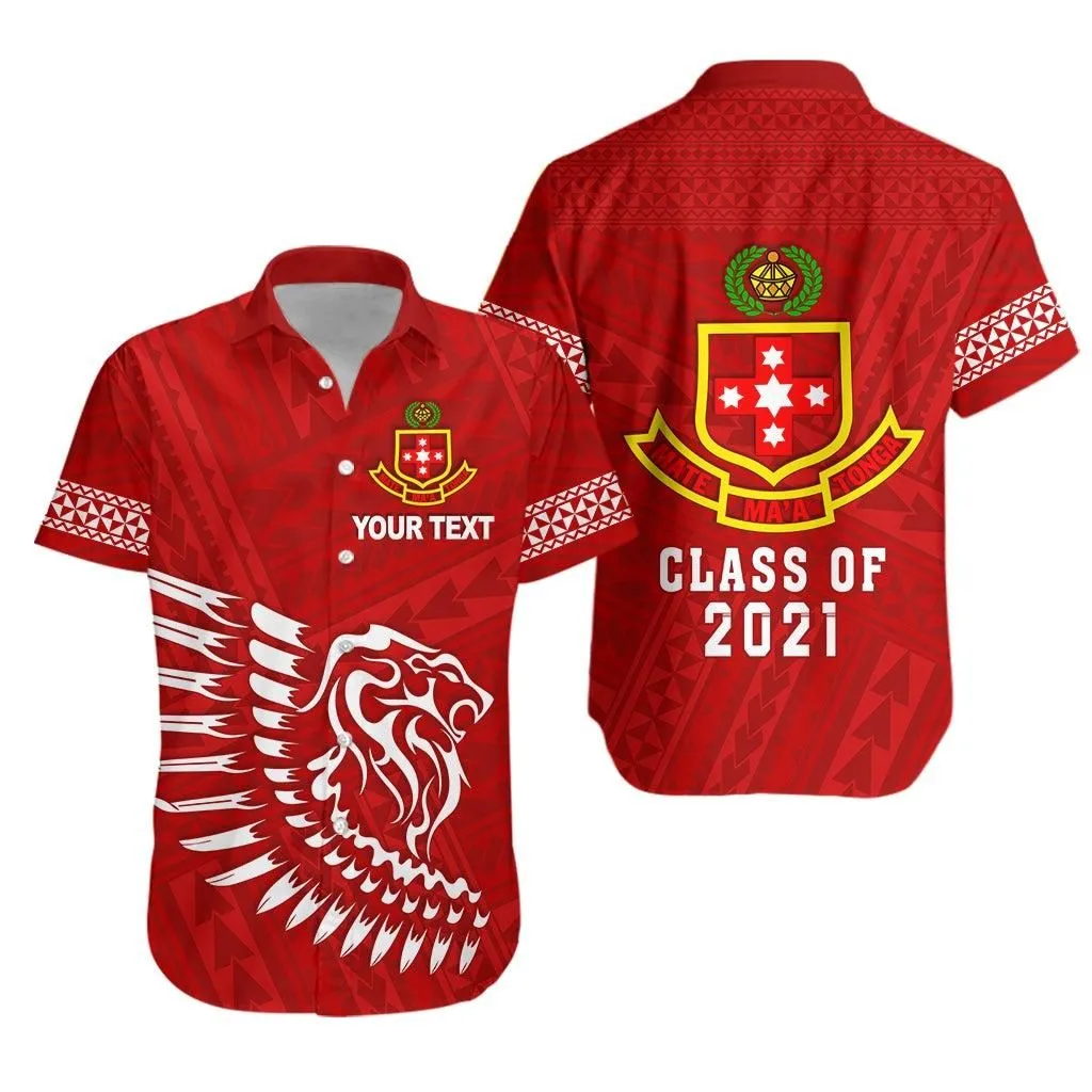 (Custom Personalised) Lion Kolisi Tonga Hawaiian Shirt Atele   Year Class And Your Text Lt13_0